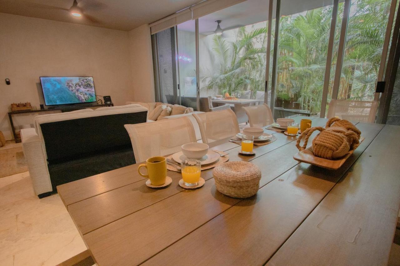 Ideal 4 Groups Aldeazama 2Br 10Pax Apt Papaya Playa ตูลุม ภายนอก รูปภาพ